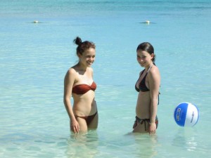 Spass am Strand von Trou aux Biches Urlaub auf Mauritius