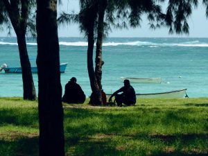 Menschleere Strände auf der Insel Rodrigues